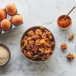 Sweet & Spicy Walnuts