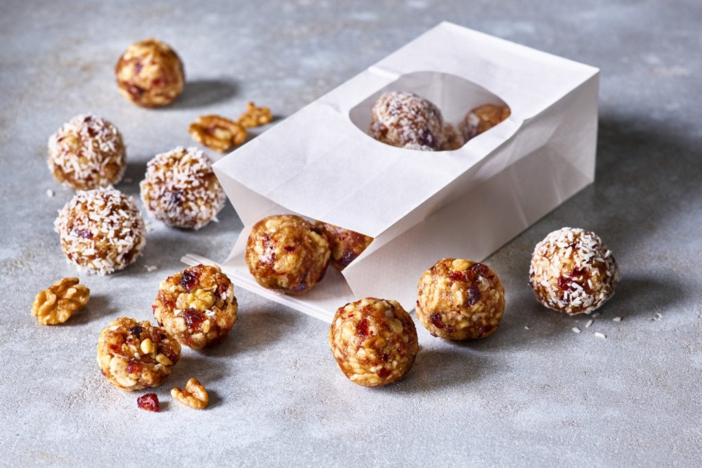 Walnut Fruit Energy Bites