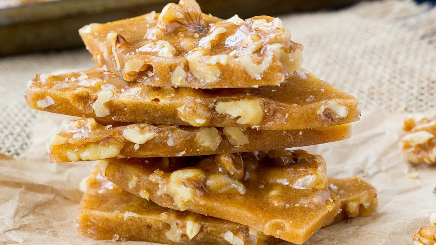 Walnut Brittle with Cinnamon and Cloves California Walnuts