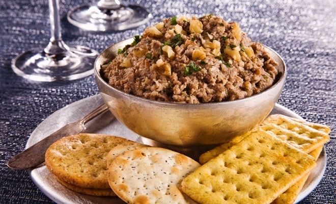 Sherried Walnut Mushroom Paté