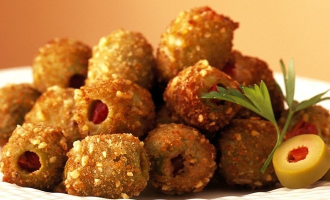 Walnut Coated Crisp Olives