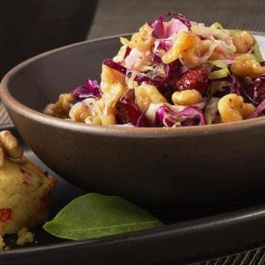 Cranberry & Walnut Coleslaw