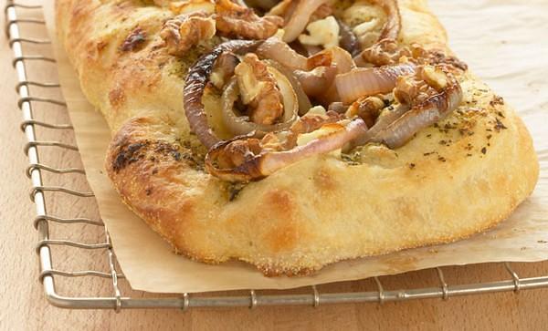 California Walnut & Caramelized Onion Pizza