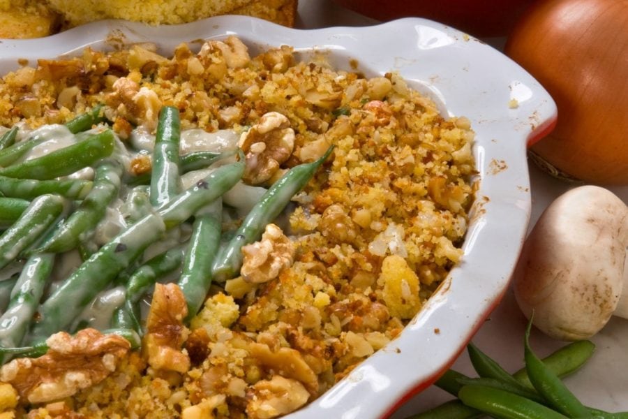 A+ Green Bean Casserole - California Walnuts