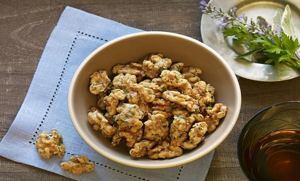 Parmesan Herbed Walnuts