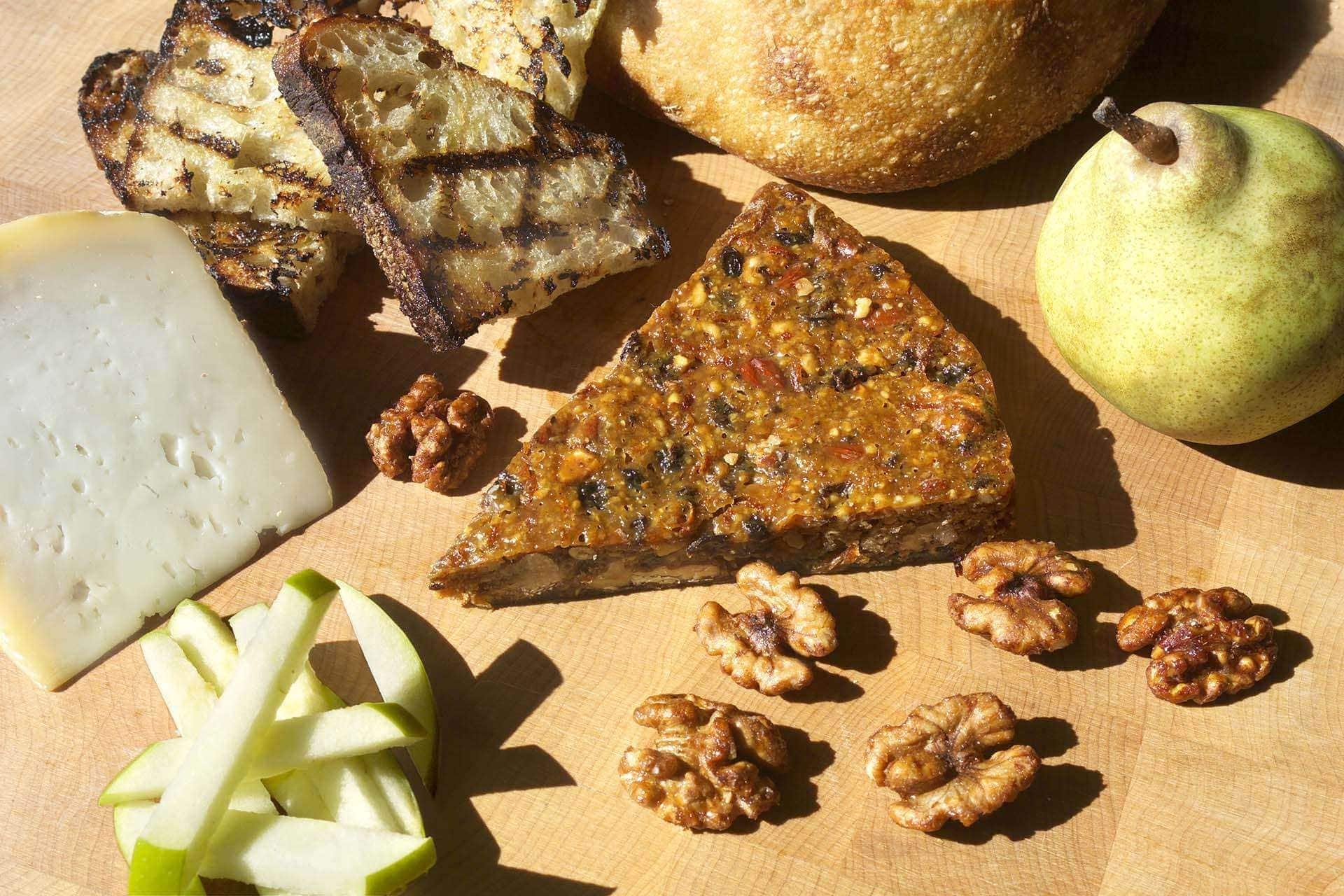 Fruitpannacottaページ Walnut Panforte - California Walnuts
