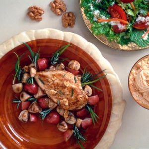Walnut Chicken Saute