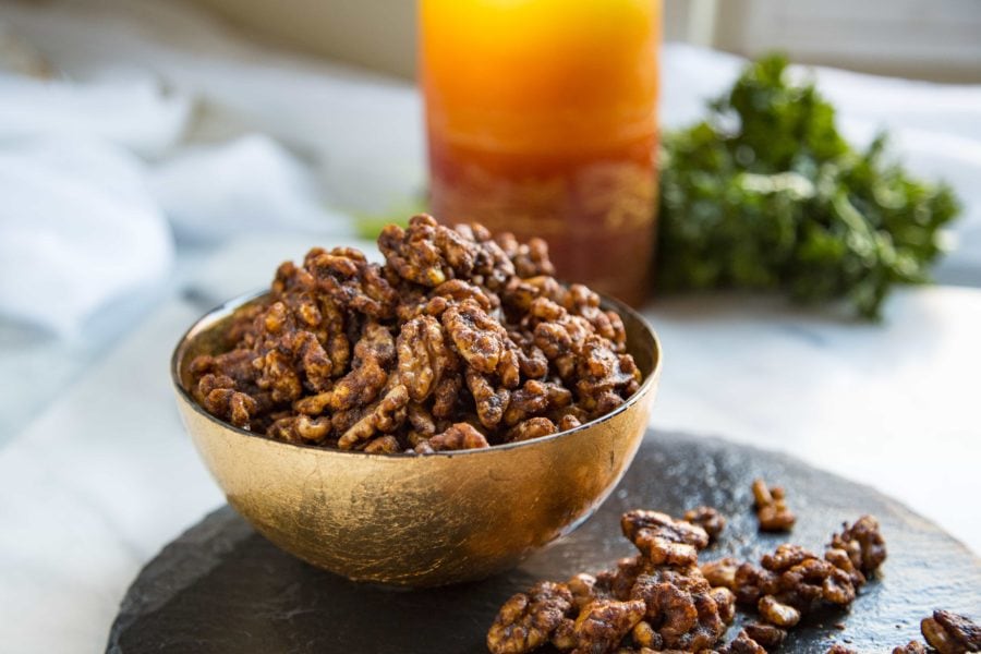 Smoky Spiced Walnuts