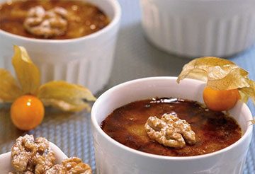 walnut creme brulee