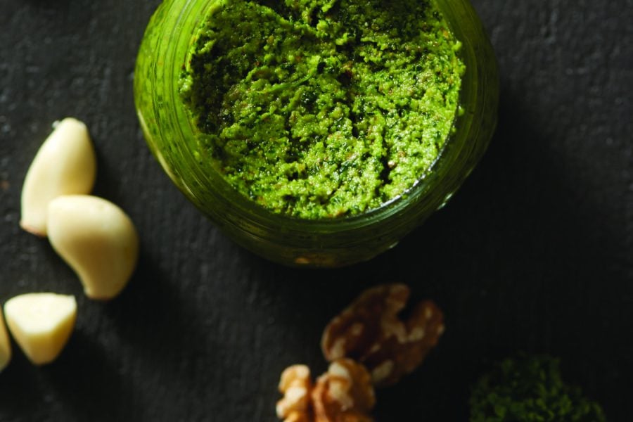 Walnut Parsley Pesto