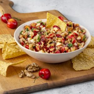 Cherry Walnut Salsa