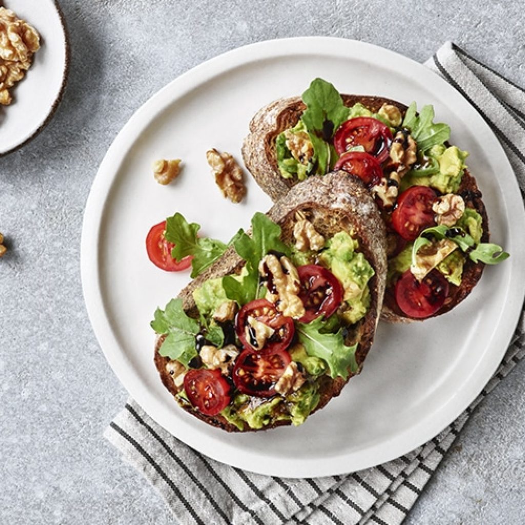 Avocado Walnut Toast
