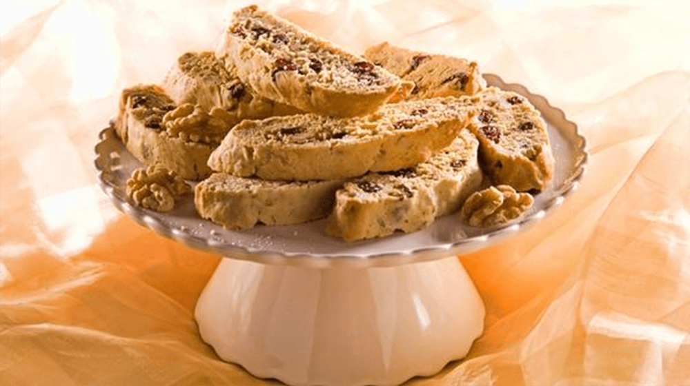 Cranberry Walnut Biscotti