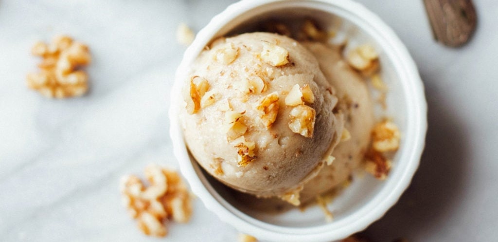 Maple Walnut Nice Cream