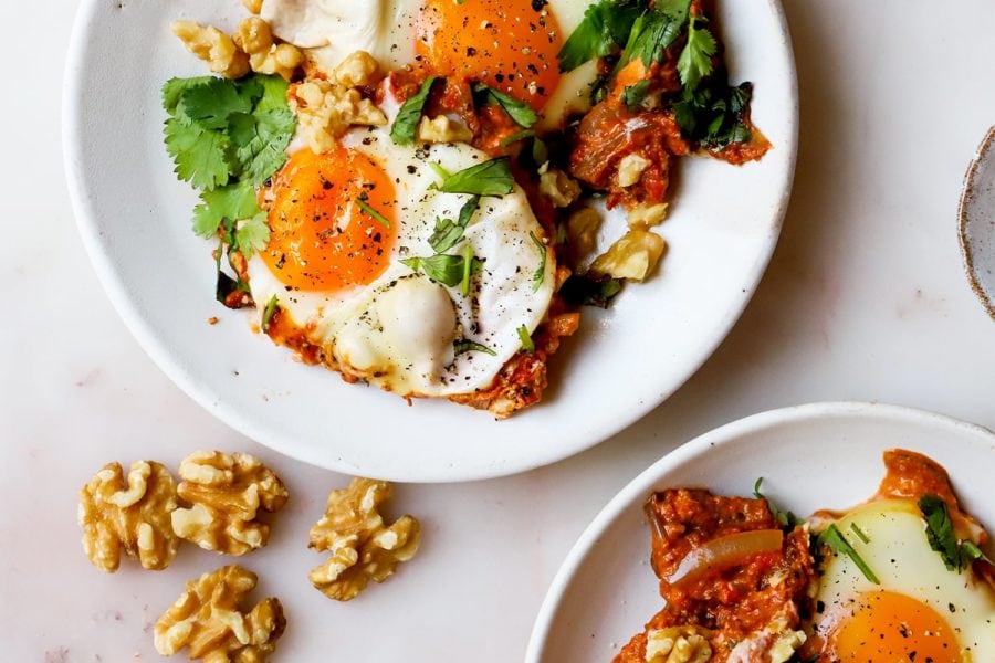 Muhammara Walnut Shakshuka