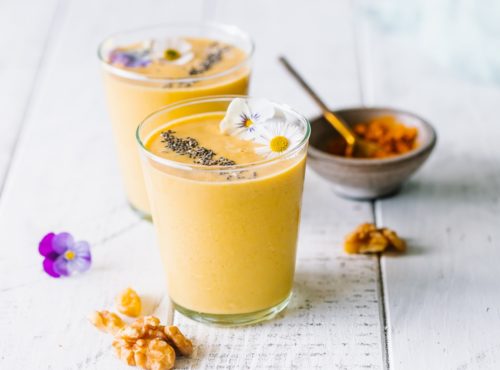 Orange Turmeric & Vanilla Yogurt Smoothie