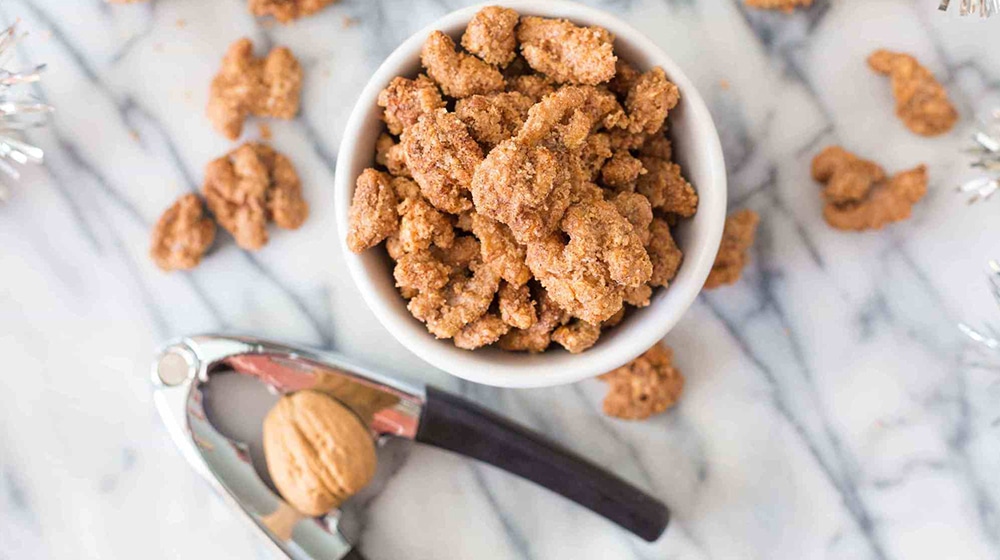 Cinnamon Sugar Walnuts