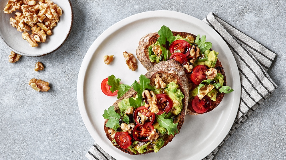 Walnut Avocado Toast