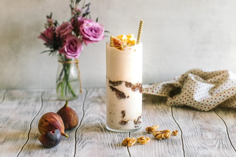 Walnut, Fig and Date Milkshake