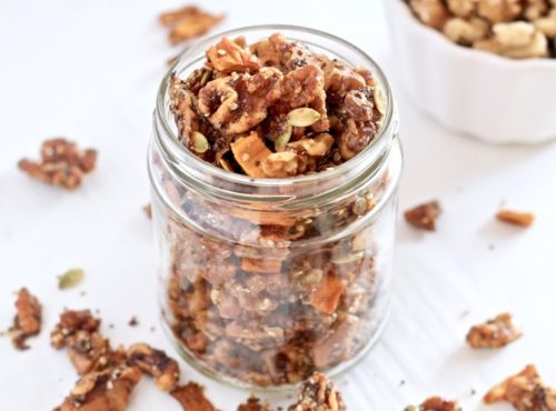 Walnut Mango Granola Topper