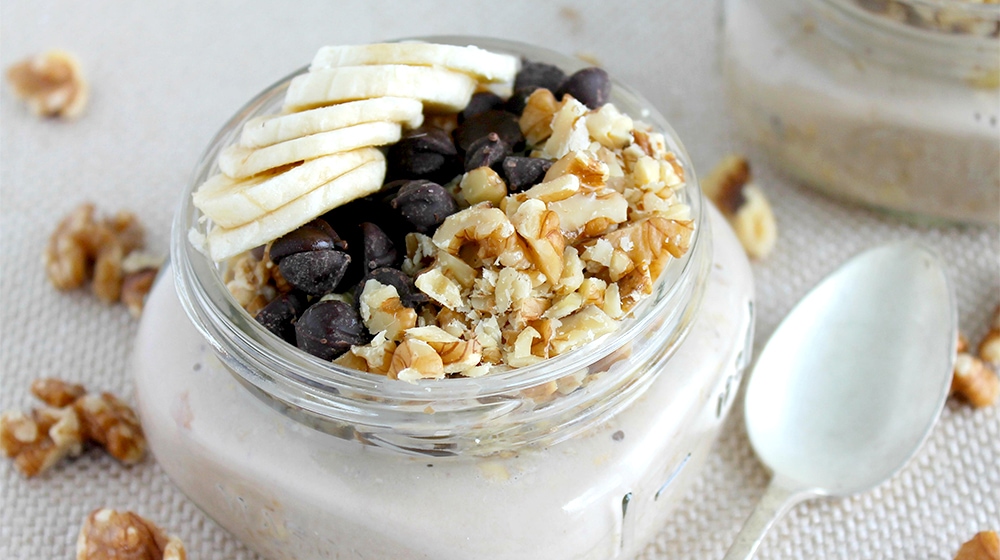 Chunky Monkey Overnight Oats