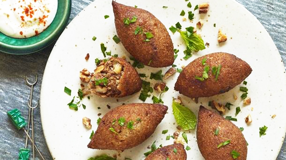 Turkish Style Kibbeh Meatballs