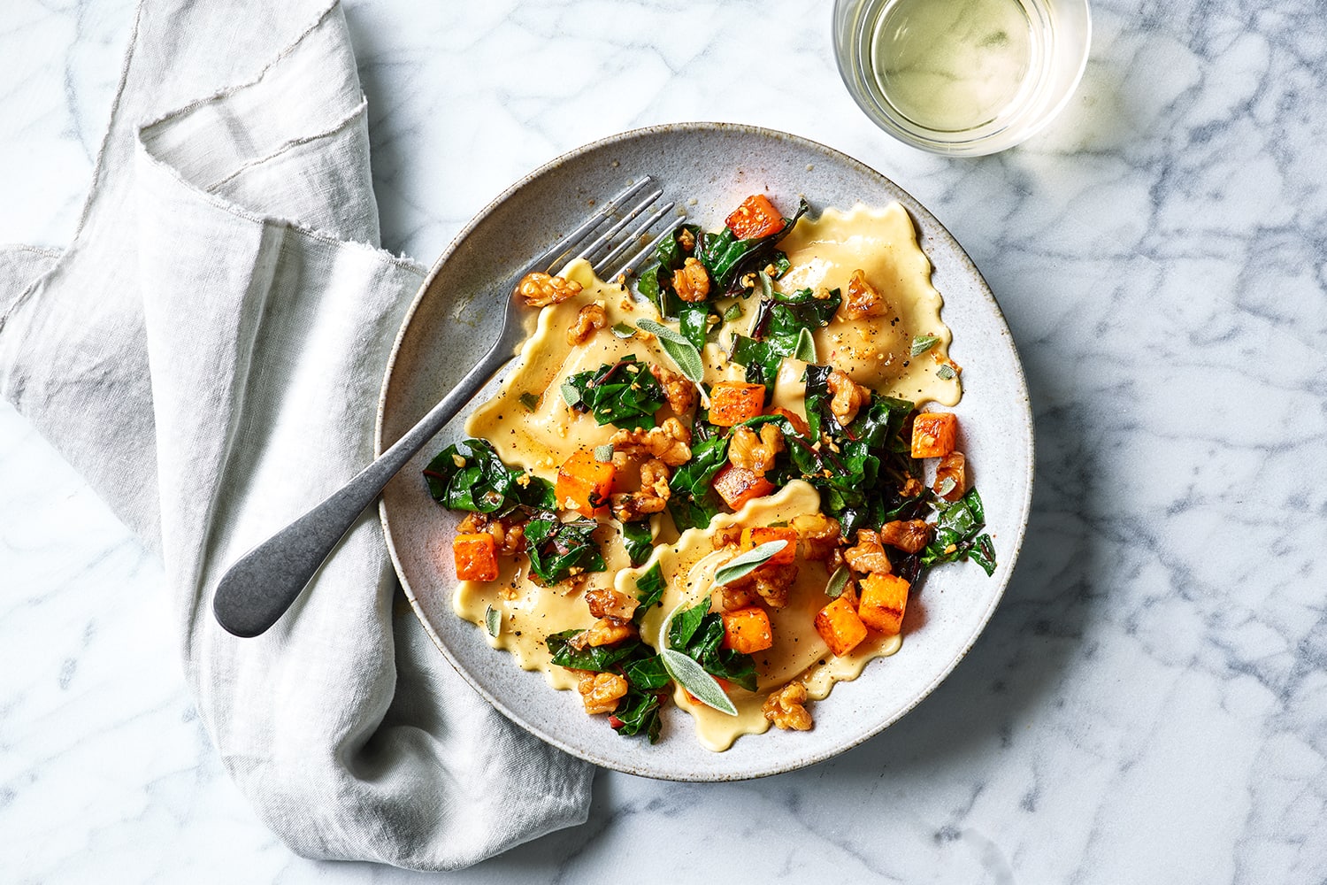 Butternut Squash Ravioli - The Plant Based School