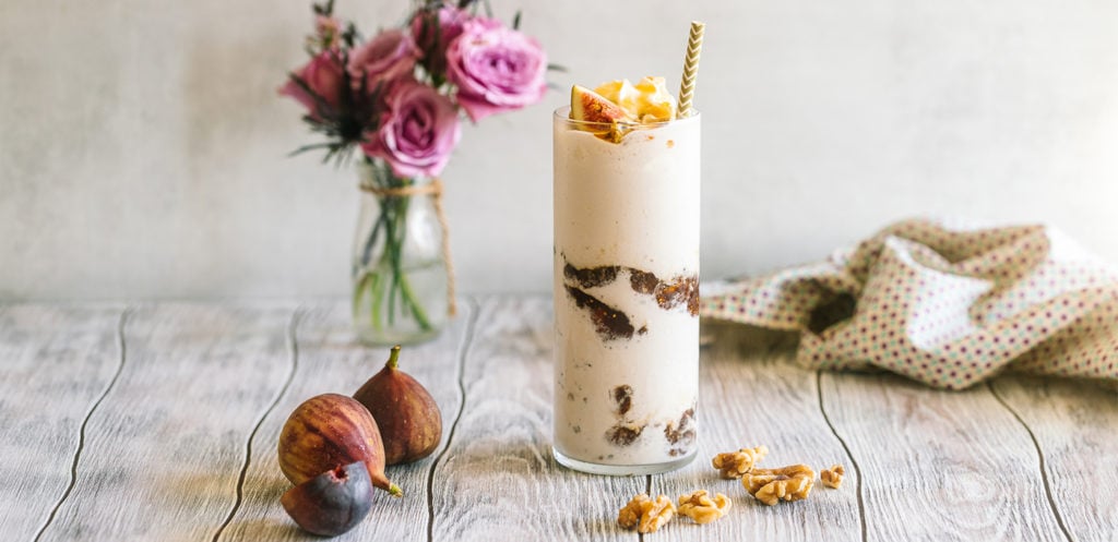 Fig Walnut Milkshake