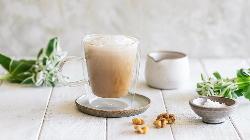 Salted Honey Walnut Latte