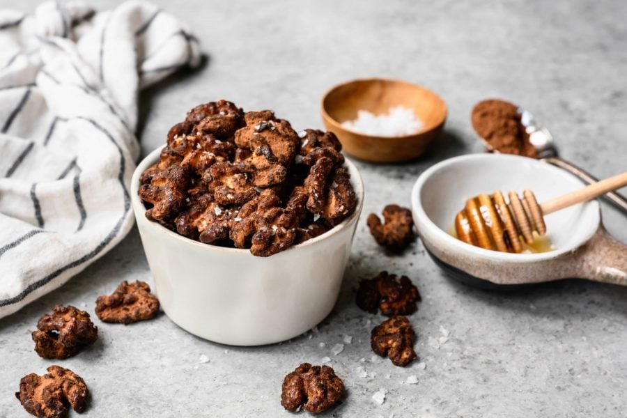 Dark Chocolate & Sea Salt Walnuts