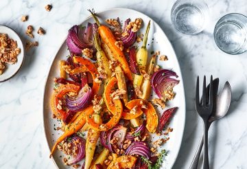 Roasted Vegetables with Walnuts