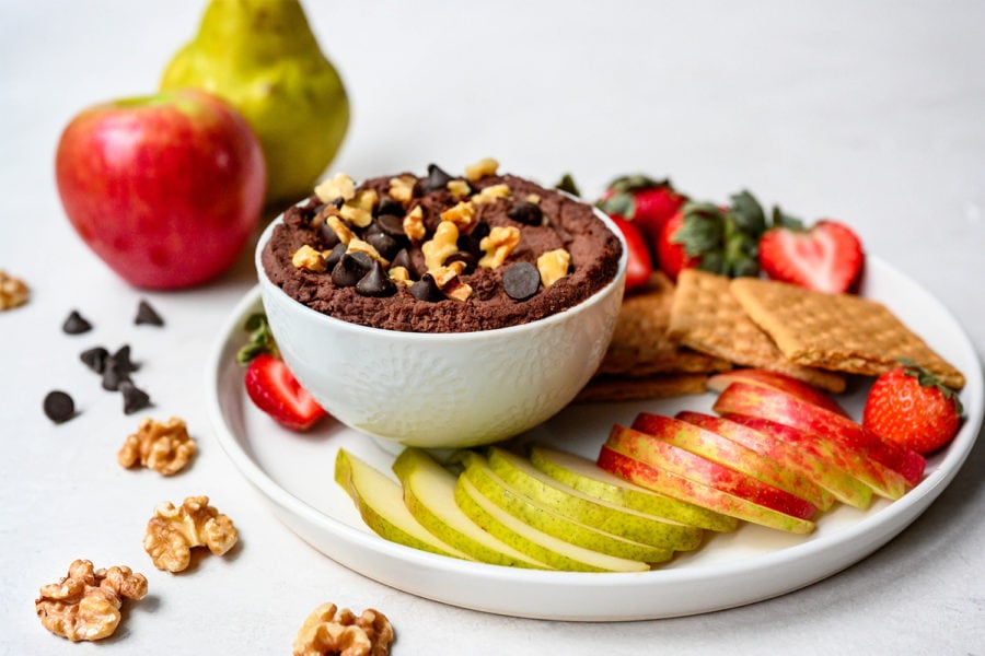 Walnut Brownie Dip