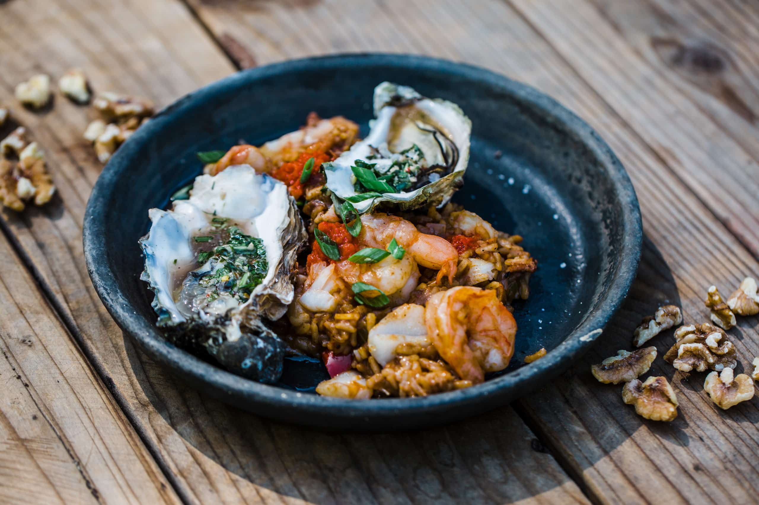 California Walnut Paella California Walnuts