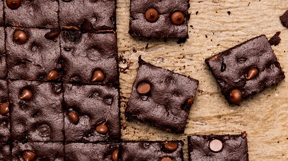Double Chocolate Walnut Brownies
