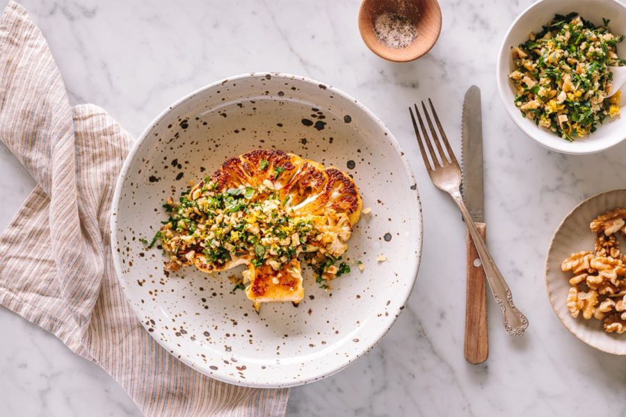 Roasted Cauliflower Steaks