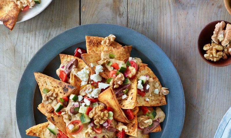 Mediterranean Nachos