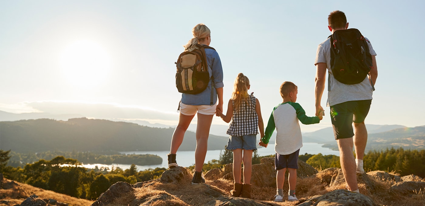 Hiking with California Walnuts