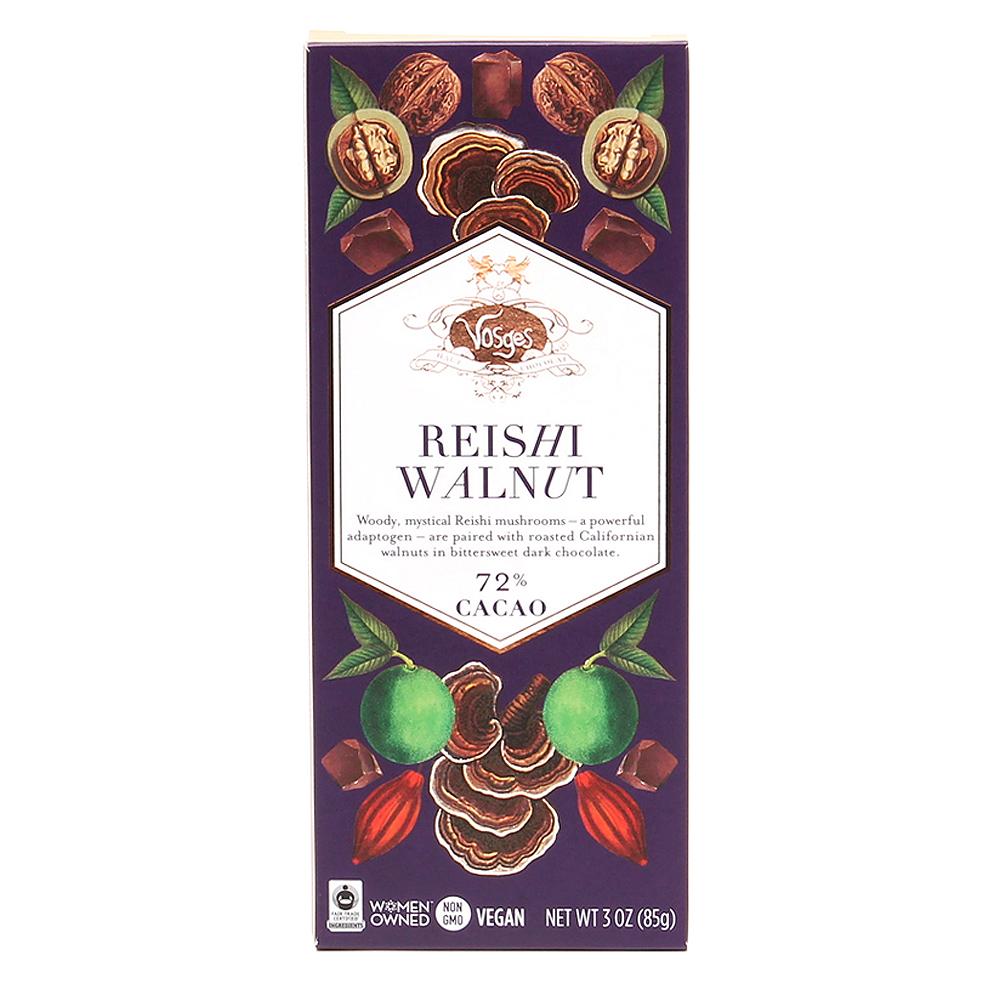 Reishi Walnut Chocolate Bar