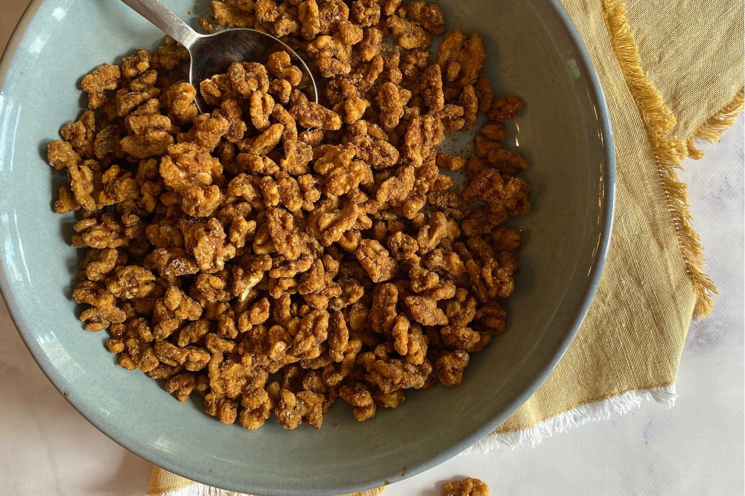 Maple Candied Walnuts with Cinnamon and Sea Salt California Walnuts