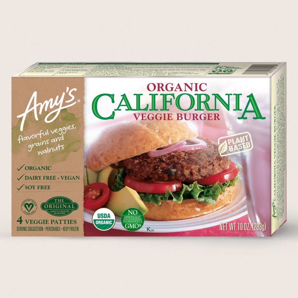 Organic Amy's California Walnut Burger