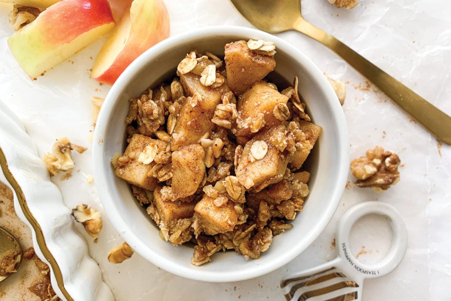 Apple Walnut Crisp