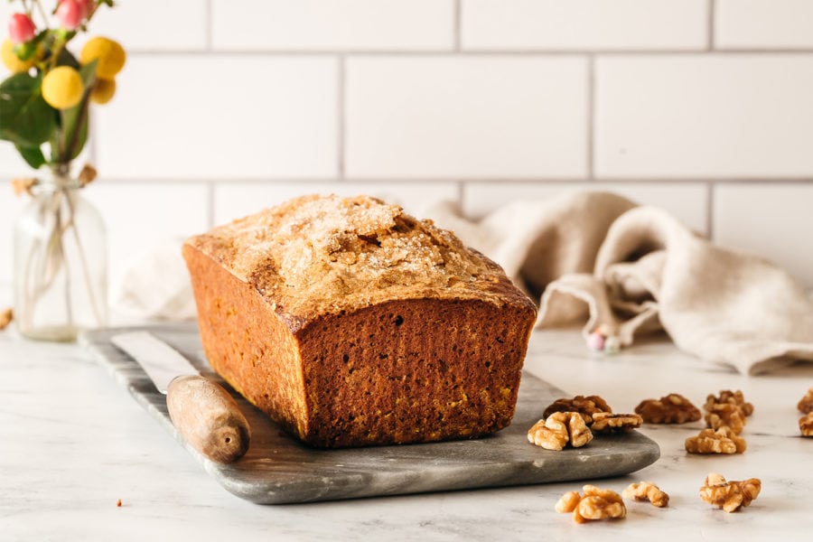 Pumpkin Walnut Bread