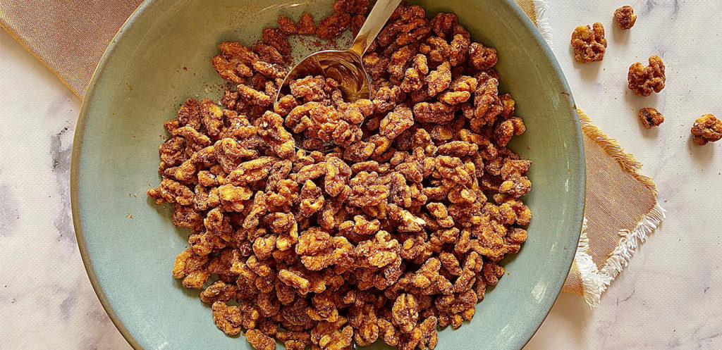 Candied Maple Walnuts