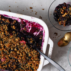 Walnut Berry Crisp
