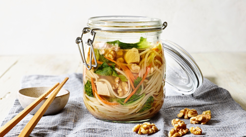 Asian Noodle Jar