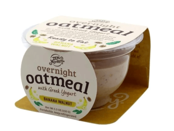 Overnight Oats Zen Monkey