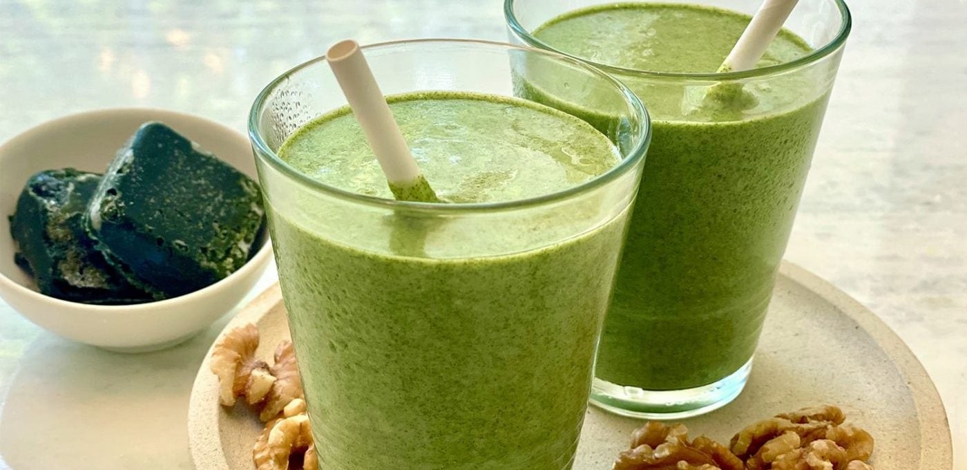 Super Green Walnut Mankai Smoothie