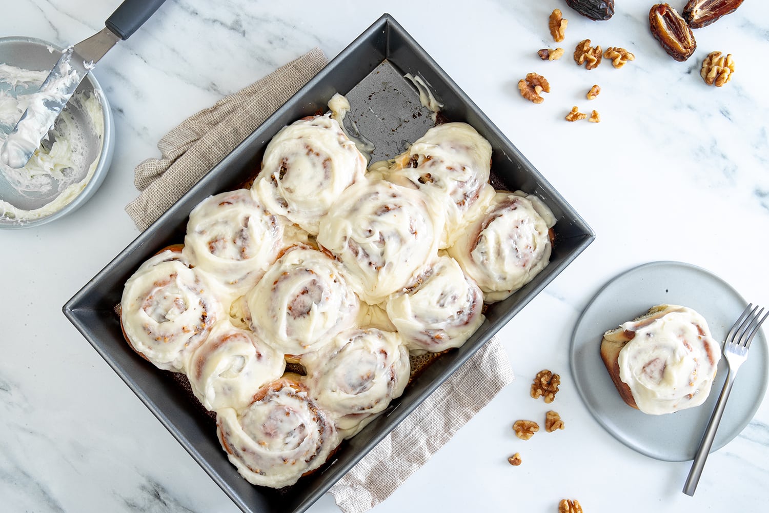 California Walnut Cinnamon Rolls California Walnuts