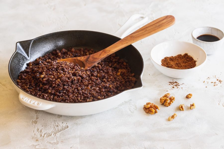Asian Spiced Walnut Crumble