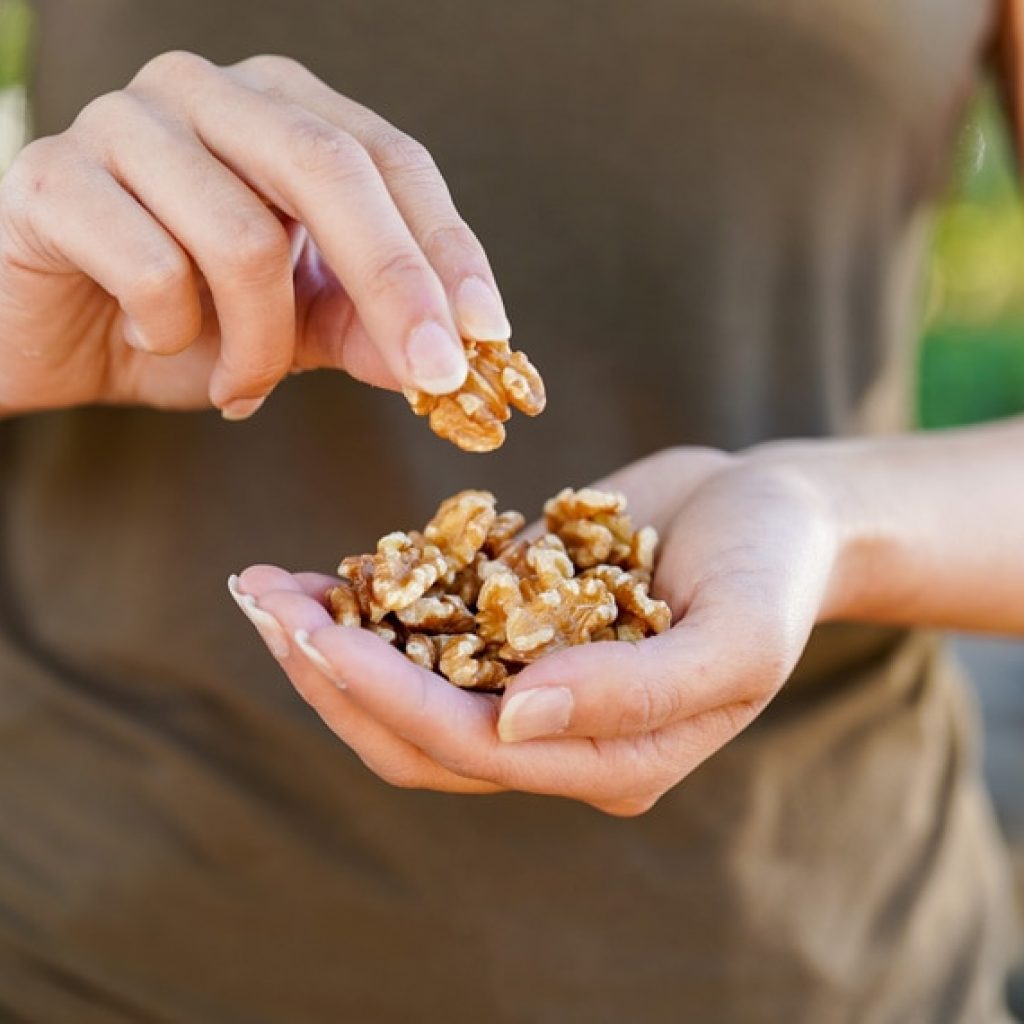 Handful of walnuts